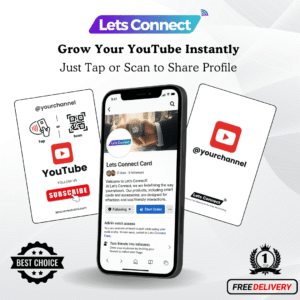 Youtube White-Black Review Cards With QR-min